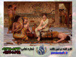 نخ و نقشه تابلوفرش دربار ملکه