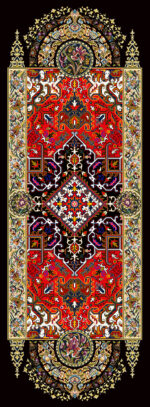 نخ و نقشه هریس کناره اختصاصی