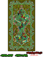 نخ و نقشه فرش صادراتی شکارگاهی خاص