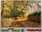 کوچه باغ روستایی نخ و نقشه تبریز