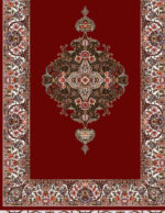 نخ و نقشه زیرپایی طرح کف ساده رنگبندی 7
