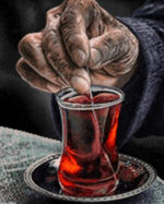 نخ و نقشه چایی تلخ