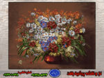 نخ و نقشه گل و گلدان بوی بهار
