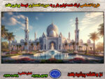 نخ و نقشه تاج محل زیبا