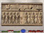 نخ و نقشه سربازان هخامنشی