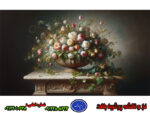 گلدان مرمرین نخ و نقشه