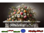 نخ و نقشه پرفروش گل و گلدان سنگی