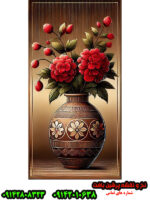 نخ و نقشه گلدان چینی